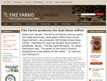 Tablet Screenshot of fikefarms.com